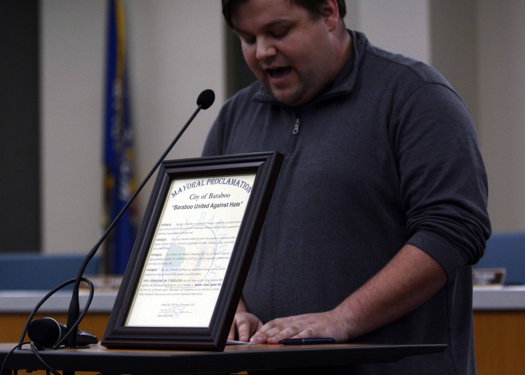 Baraboo Talks community meeting, Nov. 29